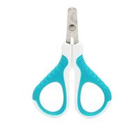 Occupiedpet Pet Nail Clippers, Stainless Steel Nail Trimmer for Small Dogs and Cats, Ergonomic Non Slip Rubber Grips, Safety Half Moon Blade Design, Professional Grooming Tool