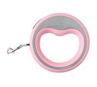Occupiedpet Retractable Dog Leash, Automatic Telescopic Pet Leash with Safety Lock, 8.2 feet Rope and Metal Hook for Cats and Small Medium Dogs (Pink)