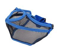 Occupiedpet Short Snout Dog Muzzle, Adjustable Nylon Mesh Muzzle for French Bulldog, Pug, and Boston Terrier, Breathable Biting Prevention Gear for Training and Grooming (M)