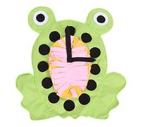 Occupiedpet Sniffing Mat for Pets, Interactive Nosework Feeding Pad with Frog Shape, Polyester Slow Feeder Mat for Dogs and Cats, Non Slip Base 26.3 x 24.4 Inches
