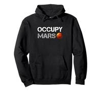 OCCUPY MARS Official Space NASA Mission (Distressed Look) Pullover Hoodie