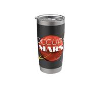 Occupy Mars Space Exploration Rocket Terraform Nuke Mars Stainless Steel Insulated Tumbler