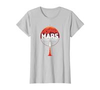 Occupy Mars: The Next Frontier Space Exploration T-Shirt, Women, Silver, 3XL