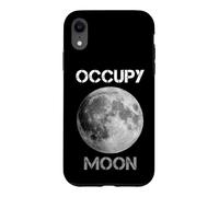 Occupy Moon, Not Mars - Lunar Science and Technology Mission Case for iPhone XR