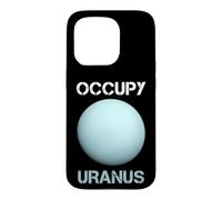 Occupy Uranus - Deep Dive Into Uranus, Exploring Gas Giants Case for iPhone 15 Pro