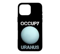 Occupy Uranus - Deep Dive Into Uranus, Exploring Gas Giants Case for iPhone 16 Pro Max