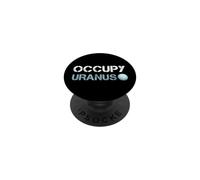 Occupy Uranus - Deep Dive Into Uranus, Exploring Gas Giants PopSockets Adhesive PopGrip