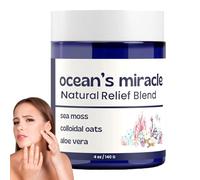 oce-an's mir-acle-ecz-ema Relief Cream, ecz-ema Healing Blend, Natural Soothing Skin Relief mir-acle Butter Cream for Dry, Made with Organic oce-an Ingredients, Suitable for Soothing, Hydrating Relief