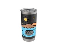 Ocean Acidification Awareness Stainless Steel Insulated Tumbler
