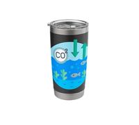 Ocean Acidification Awareness Stainless Steel Insulated Tumbler