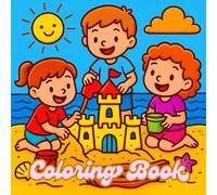 Ocean Adventure: A Fun Coloring Book of Sea Life and Seascapes: 60 Beautiful Ocean Scenes of Beaches, Waves, and Marine Life for Kids, Teens, and Adults to Enjoy Together | 8.5 x 8.5 inches