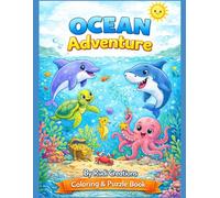 OCEAN ADVENTURE: coloring and puzzle book