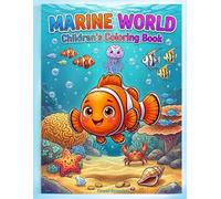Ocean Adventures: Marine World Coloring Book for Kids: Large Illustrations with Extra Thick Lines for Tiny Hands - Single-Sided Pages to Prevent ... - Perfect for Crayons & Markers (Ages 1-4)