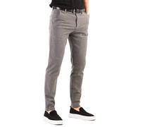 OCEAN AMELI Mens Pants Casual Stretch Golf Pants for Men Slim Fit Relaxed Comfort Dress Pair, Grey, Medium