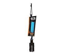 Ocean and Earth 2025 Bodyboard Basic Wrist Coiled Cord Leash - Blue