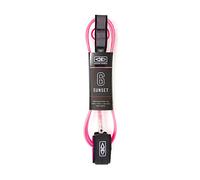 Ocean and Earth 6Ft Sunset Surfboard Leash - Pink 6ft Surfboard Leash