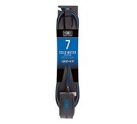 Ocean and Earth Cold Water Premium One-XT Surfing Surf Leash/Strap - Black Blue - Wave Size: 8ft (2.4m)