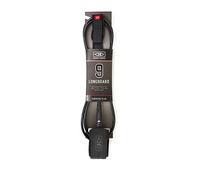 Ocean and Earth Longboard Regular 9ft 0 Moulded Surf Leash 9 feet Black