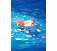 Ocean Animal Dog 50 Piece Jigsaw Puzzle for Adults, Creativity, Challenging and Difficult Puzzle, Brain Teaser Puzzles for Adults 50 Pieces for The Whole for Women, Men