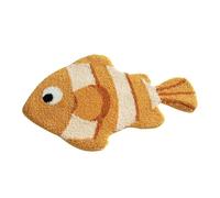 Ocean Animal Play Mat Non Slip Super Soft Plush Educational Kids Rug For Nursery Playroom Bedroom Washable Circular Floor Mat Large Area Rug Home Decor With Cute Sea Creatures Design (Brown)