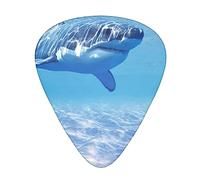 Ocean Animal Whale Printed Guitar Picks Personalized Guitar Plectrums 12 Pcs For Acoustic Guitar Electric Guitar And Bass Bulk Guitar Pick One Size