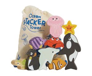 Ocean animals balance game Multicoloured one size