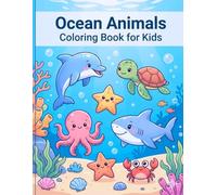 Ocean Animals Coloring Book