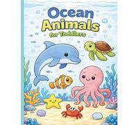 Ocean Animals for Toddlers Coloring Book