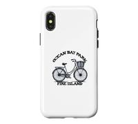 Ocean Bay Park Fire Island bicycle summer vacation barefoot Case for iPhone X/XS