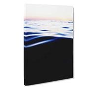 Ocean Be Cool Canvas Print | Gallery Wrapped 30mm Frame Wall Art | 30x20 inches | Ready to Hang | Abstract Seascape Picture | Living Room Bedroom Lounge Office