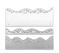 Ocean Beach Wave Metal Cutting Dies Special Summer Background Stencil Decorative Gift Craft for DIY Scrapbooking Die Cutting Art Embossing