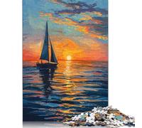 Ocean Beautiful Jigsaw Puzzle, Wooden Puzzles 500 Piece Jigsaw Intellectual Toys, Challenging Adult And Teen Casual Jigsaw Puzzle 500pcs (52x38cm)