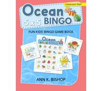 Ocean Bingo: 5 x 5, Fun Kids' Bingo Game and Activity Book
