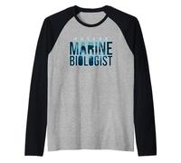 Ocean Biology Student: Future Marine Biologist Raglan Baseball Tee