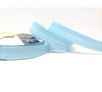 Ocean Blue Byetsa 18mm Polycotton Bias Binding on 3m Length (N.B. This is a Cut from a roll, Presented on a Bertie's Bows Ribbon Card)