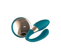(Ocean Blue) LELO TIANI Duo - Remote Control Couples Massager