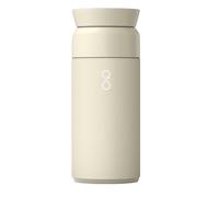 Ocean Bottle Brew Flask 350ml | Insulated Travel Flask for Hot & Cold Drinks | Recycled Stainless Steel | Sustainable, Eco Friendly Gift (Sand Stone)