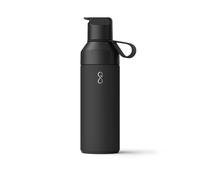 Ocean Bottle Go 500ml | Stainless Steel Water Bottle | Reusable & Sustainable | Keeps Drinks Cold & Hot | Eco Friendly Gift (Obsidian Black)