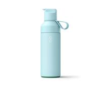 Ocean Bottle Go 500ml | Stainless Steel Water Bottle | Reusable & Sustainable | Keeps Drinks Cold & Hot | Eco Friendly Gift (Sky Blue)