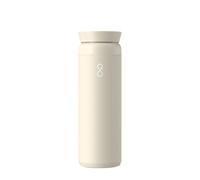 Ocean Bottle Peak Brew Flask 590ml | Slim Insulated Travel Flask for Hot & Cold Drinks | Recycled Stainless Steel | Sustainable, Eco Friendly and BPA Free (Sand Stone)