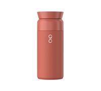 Ocean Bottle - Recycled Stainless Steel Brew Flask - Eco-Friendly & Reusable Bottle - 350ml (Sahara Red)