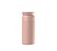 Ocean Bottle - Recycled Stainless Steel Brew Flask - Eco-Friendly & Reusable Bottle - Breeze Blush - 12 oz