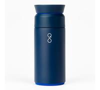Ocean Bottle - Recycled Stainless Steel Brew Flask - Eco-Friendly & Reusable Bottle - Ocean Blue - 350ml