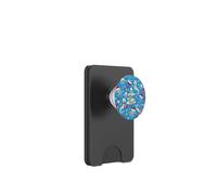 ocean christmas seahorse santa octopus jellyfish ugly xmas PopSockets PopWallet for MagSafe