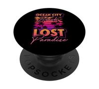 Ocean City Beach Lost Paradise Maryland PopSockets Adhesive PopGrip