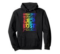 Ocean City Beach Lost Paradise Maryland Pullover Hoodie