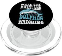 Ocean City Maryland Dolphin Watching PopSockets PopGrip for MagSafe