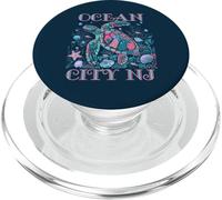 OCEAN CITY NJ TURTLE LOVER COLORFUL BEACH SOUVENIR PopSockets PopGrip for MagSafe