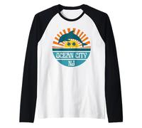 Ocean City Raglan Baseball Tee