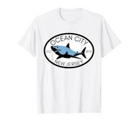 Ocean City Value Graphic T-Shirt, Men, White, XL